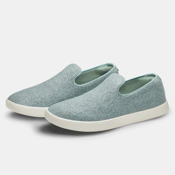 EUC Merino Wool Slip On Lounger Shoes Ice Blue – Mens 12